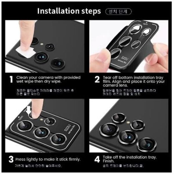 ⁦Glass Camera Lens For Samsung⁩ - الصورة ⁦12⁩