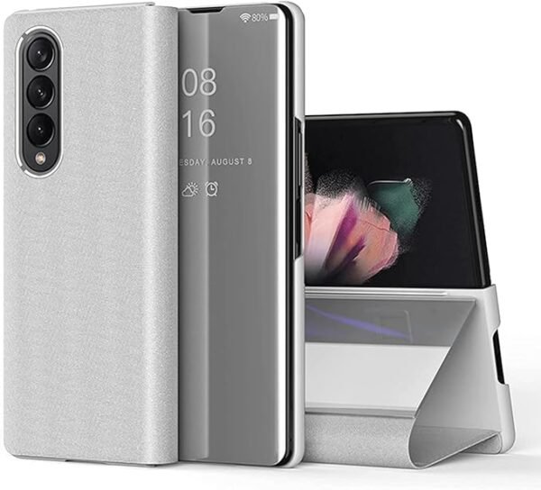 ⁦Clear View Case For Samsung Galaxy Z Fold⁩ - الصورة ⁦12⁩