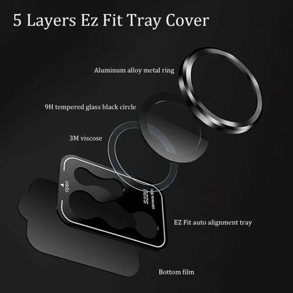 ⁦Glass Camera Lens For Samsung⁩ - الصورة ⁦10⁩
