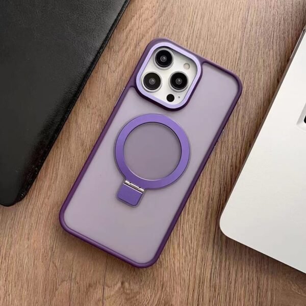 ⁦Metal Ring Case For Iphone⁩ - الصورة ⁦12⁩