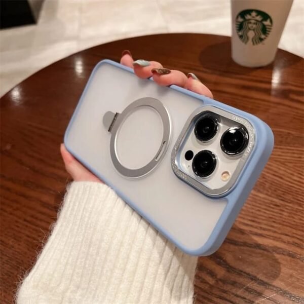 ⁦Metal Ring Case For Iphone⁩ - الصورة ⁦7⁩