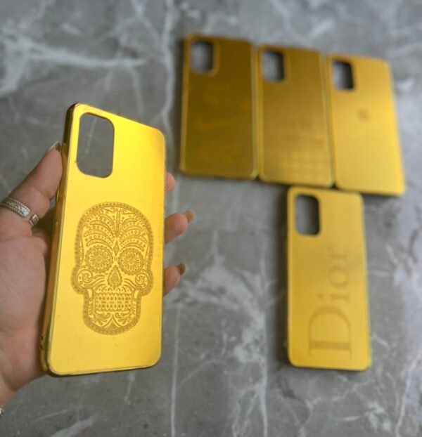 Gold Cover For Oppo