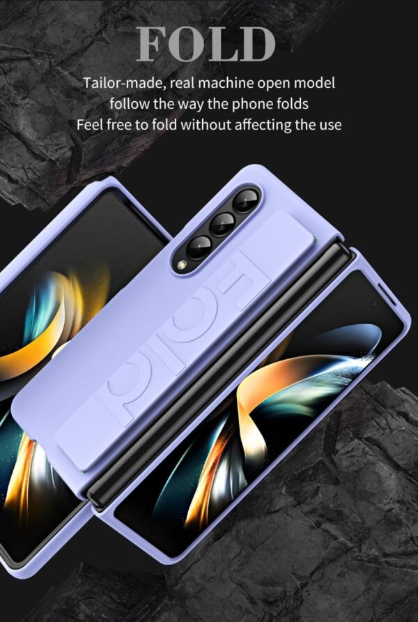 ⁦Silicon Grip Cover For Samsung Z Fold 4⁩ - الصورة ⁦23⁩