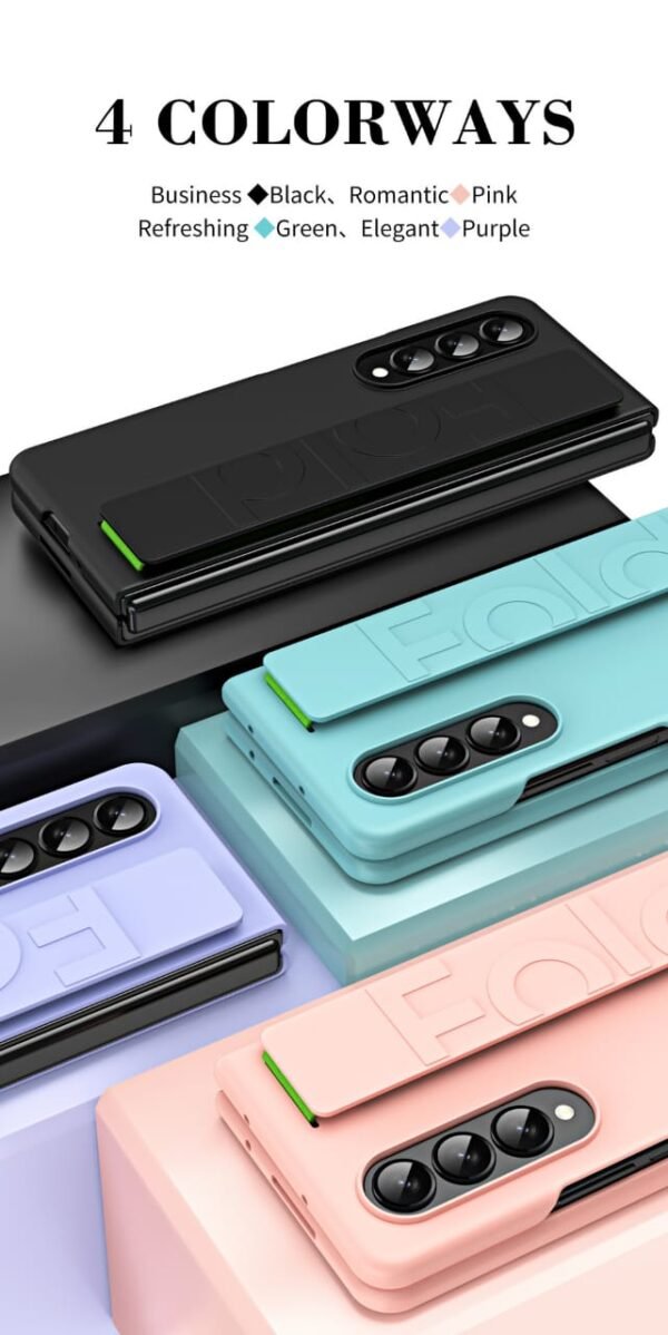 ⁦Silicon Grip Cover For Samsung Z Fold 4⁩ - الصورة ⁦25⁩