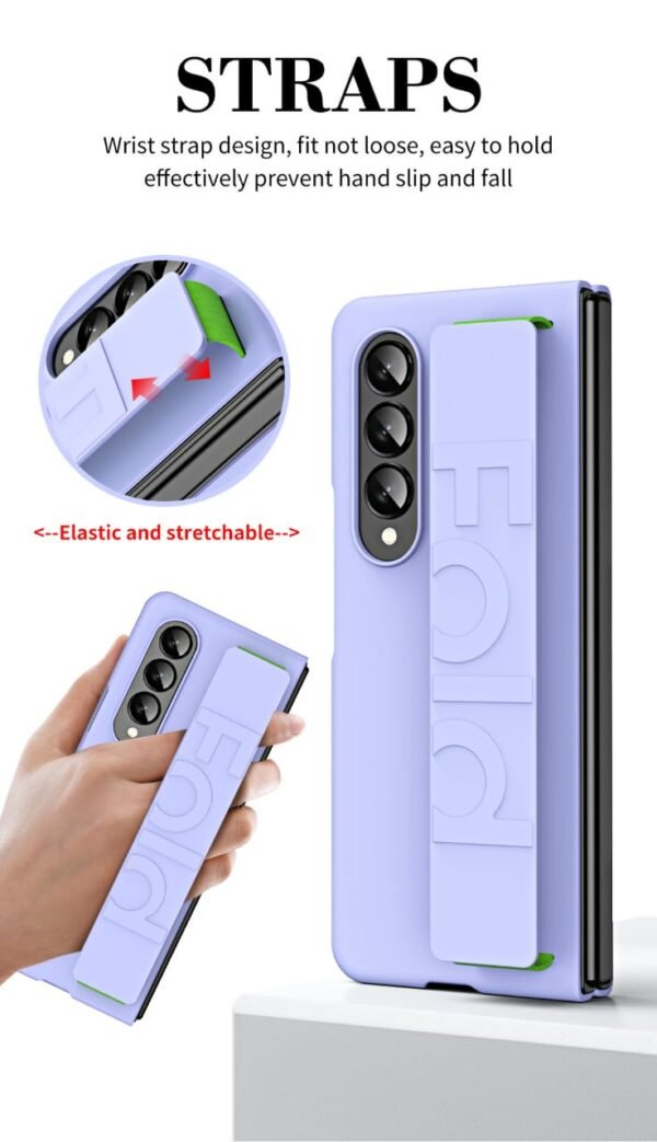 ⁦Silicon Grip Cover For Samsung Z Fold 4⁩ - الصورة ⁦24⁩