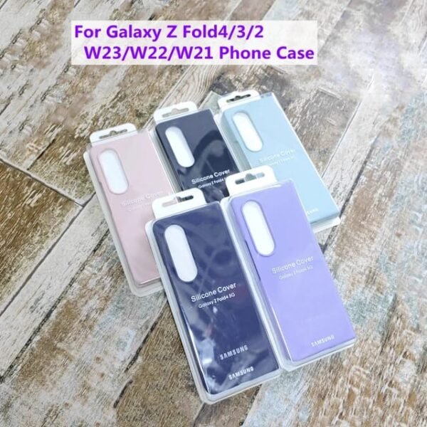 ⁦Silicon Cover For Samsung Z Fold 5⁩ - الصورة ⁦15⁩