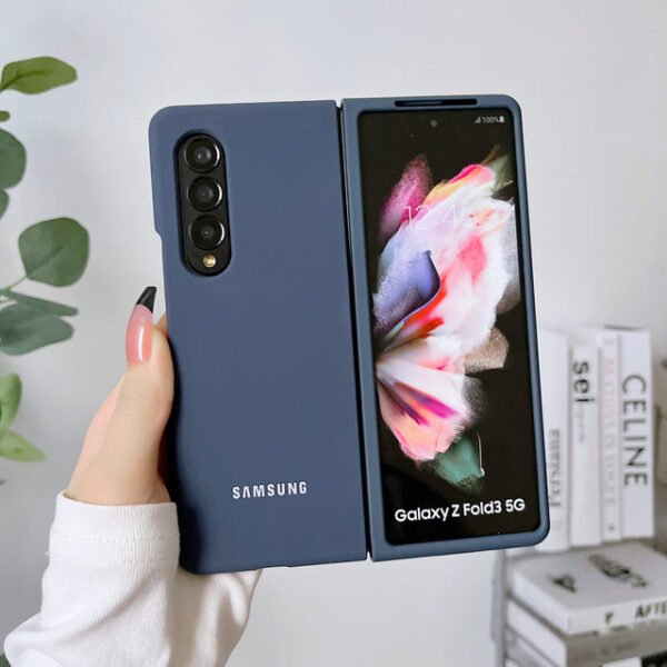 ⁦Silicon Cover For Samsung Z Fold 5⁩ - الصورة ⁦20⁩