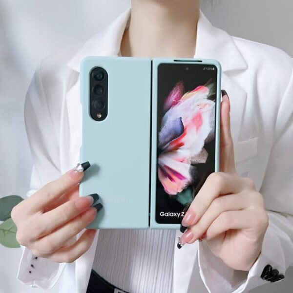 ⁦Silicon Cover For Samsung Z Fold 5⁩ - الصورة ⁦22⁩