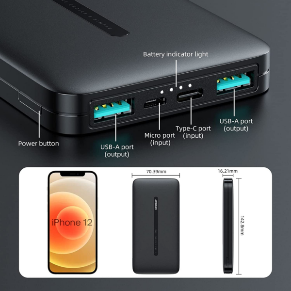 ⁦Joyroom Power Bank T012⁩ - الصورة ⁦7⁩