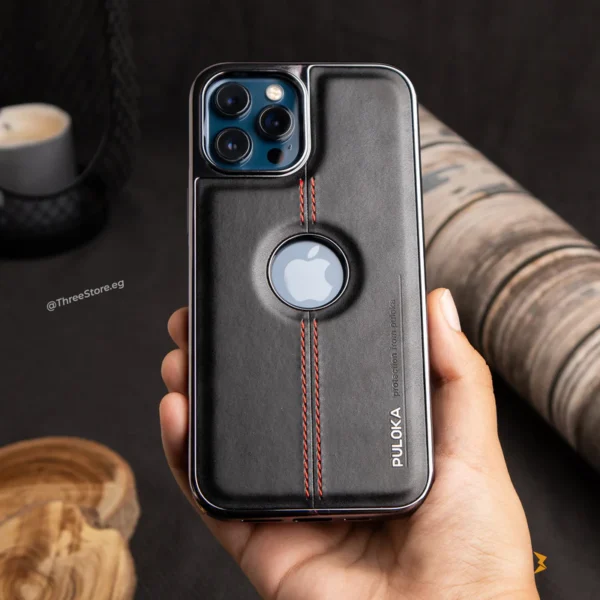 ⁦Leather Slim Logo View Classic For Iphone⁩ - الصورة ⁦11⁩