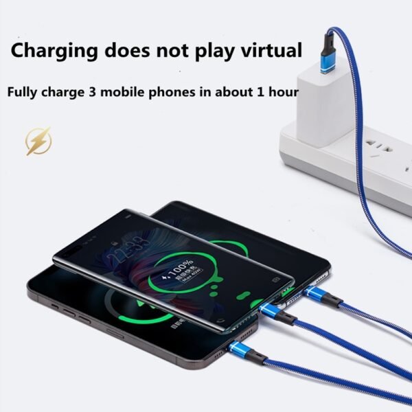 ⁦Hyundai cable 3in 1⁩ - الصورة ⁦5⁩