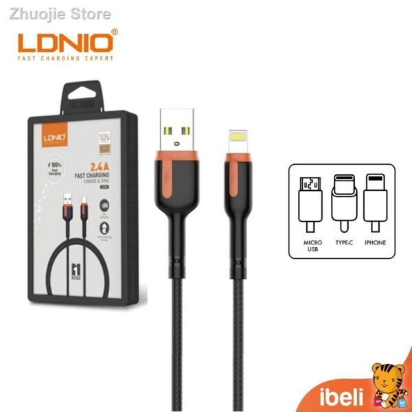 ⁦LDNIO Fast Charging Micro USB⁩ - الصورة ⁦3⁩