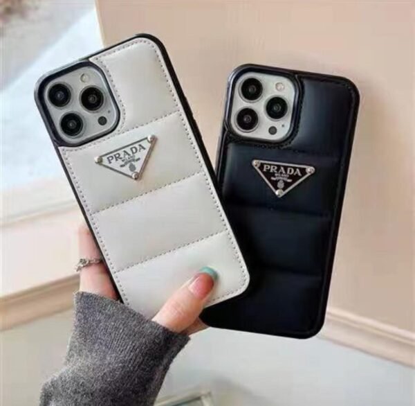 ⁦Leather Prada Case For Iphone⁩ - الصورة ⁦7⁩