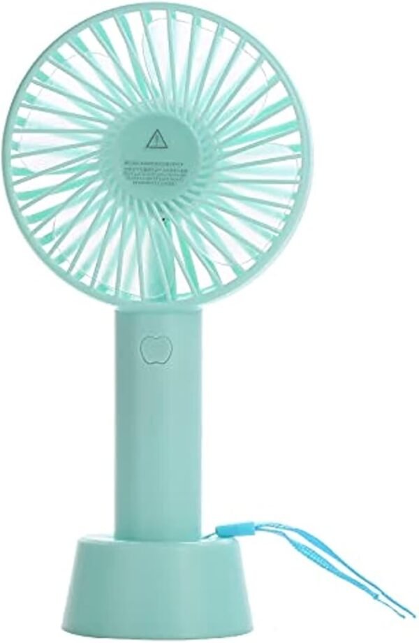 ⁦Mini portable rechargeable hand fan⁩ - الصورة ⁦2⁩