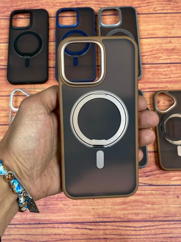 ⁦Metal Ring cover For iphone⁩ - الصورة ⁦6⁩