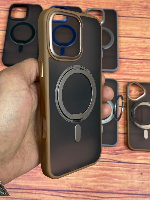 ⁦Metal Ring cover For iphone⁩ - الصورة ⁦5⁩