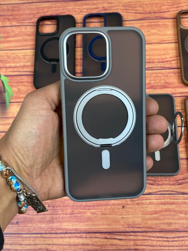 ⁦Metal Ring cover For iphone⁩ - الصورة ⁦3⁩