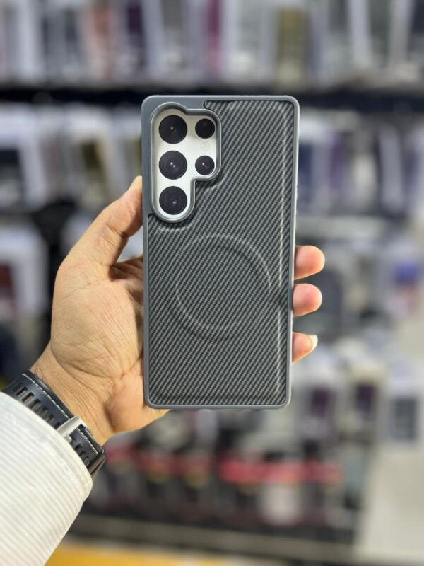 ⁦carbon magsafe cover for samsung⁩ - الصورة ⁦6⁩