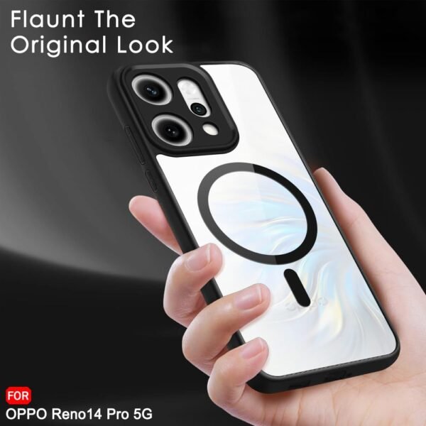 ⁦Transparent MagSafe cover for samsung⁩ - الصورة ⁦3⁩