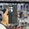 Stand leather case for samsung
