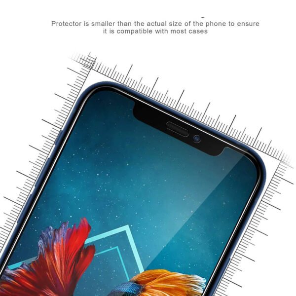 ⁦Tempered Glass Privacy Screen Protector for oppo⁩ - الصورة ⁦4⁩