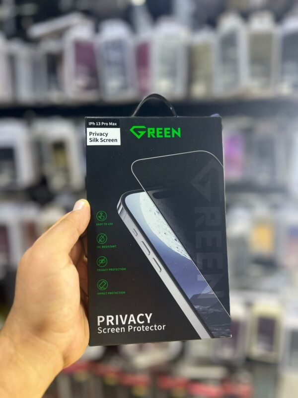 Green Privacy Screen for iphone