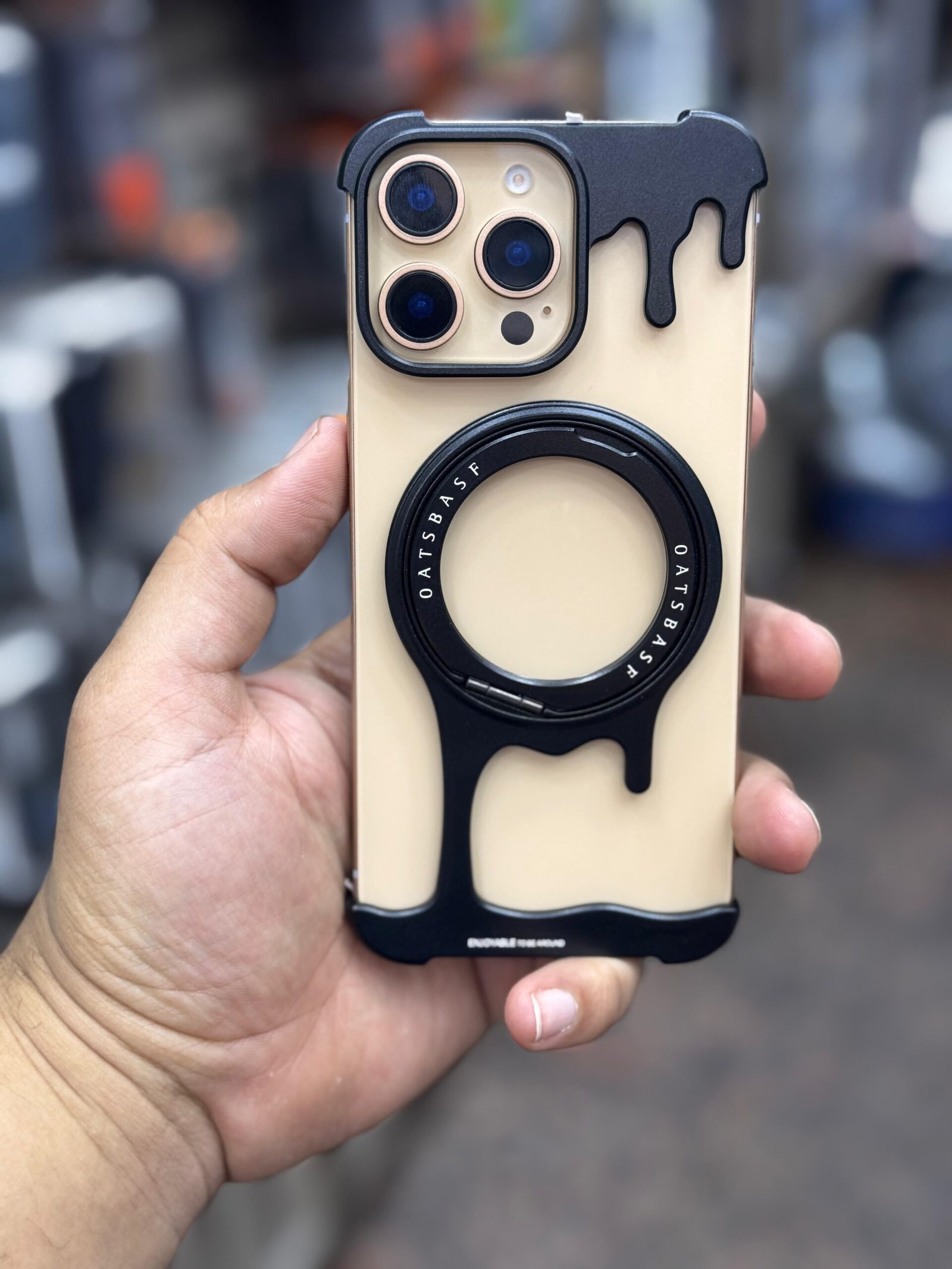 transparent magsafe stand for iphone - الصورة 2