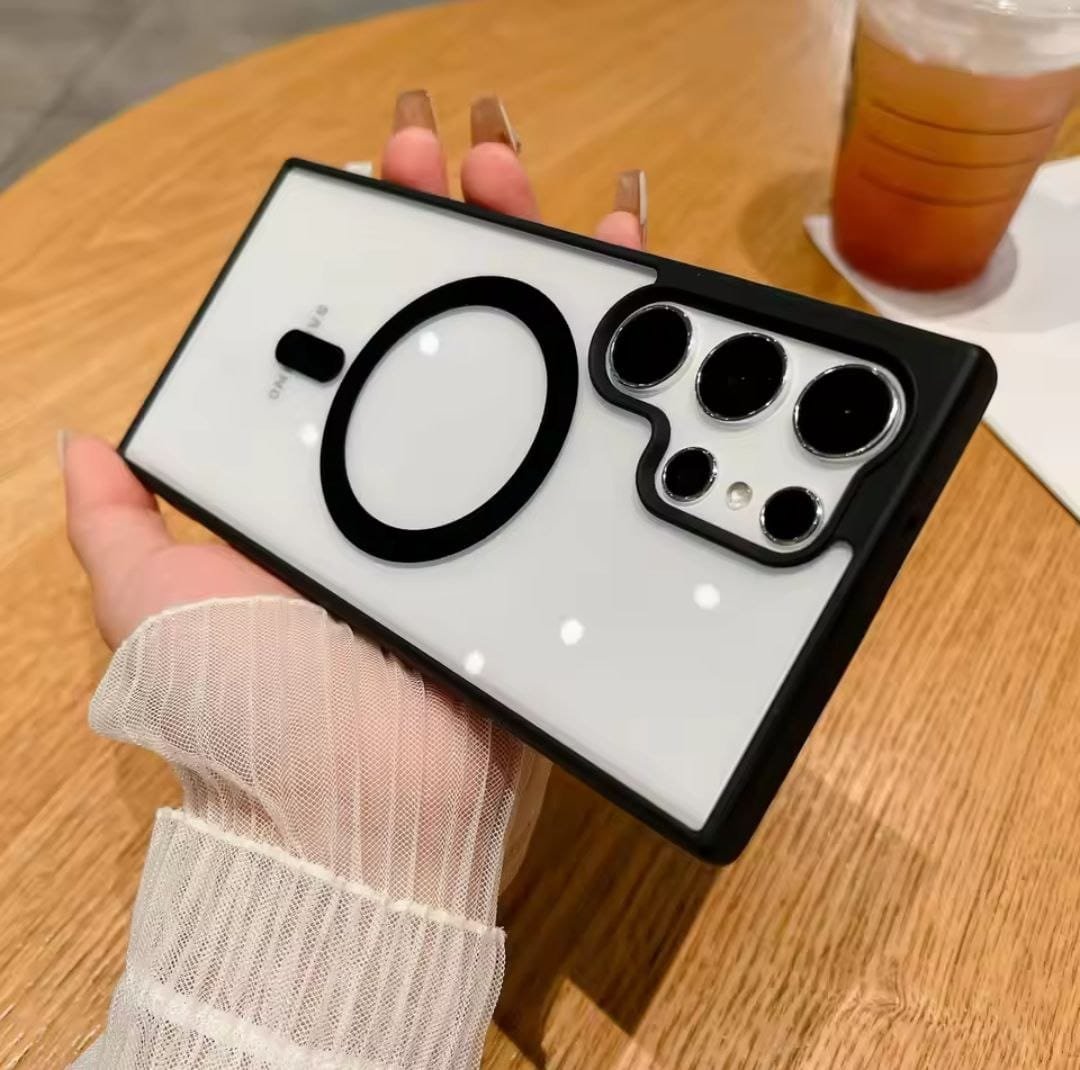 tranparent magsafe case cover for samsung