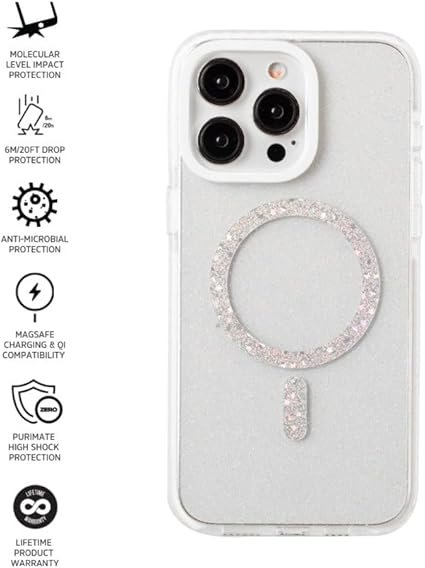 Glitter Magnetic Phone Case for iPhone - الصورة 5