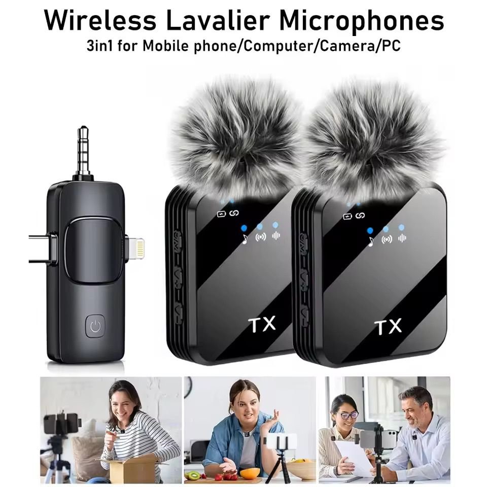 Wireless lavalier Microphone PD-WM11 - الصورة 3