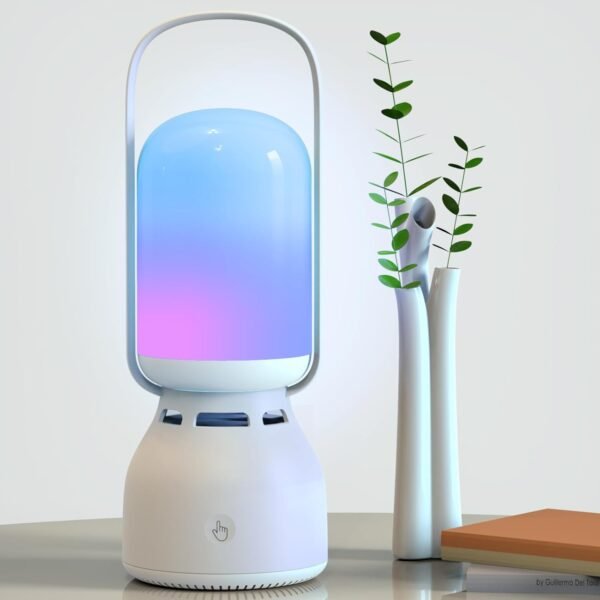 ⁦Vidvie Bluetooth Speaker with Night Light⁩ - الصورة ⁦4⁩