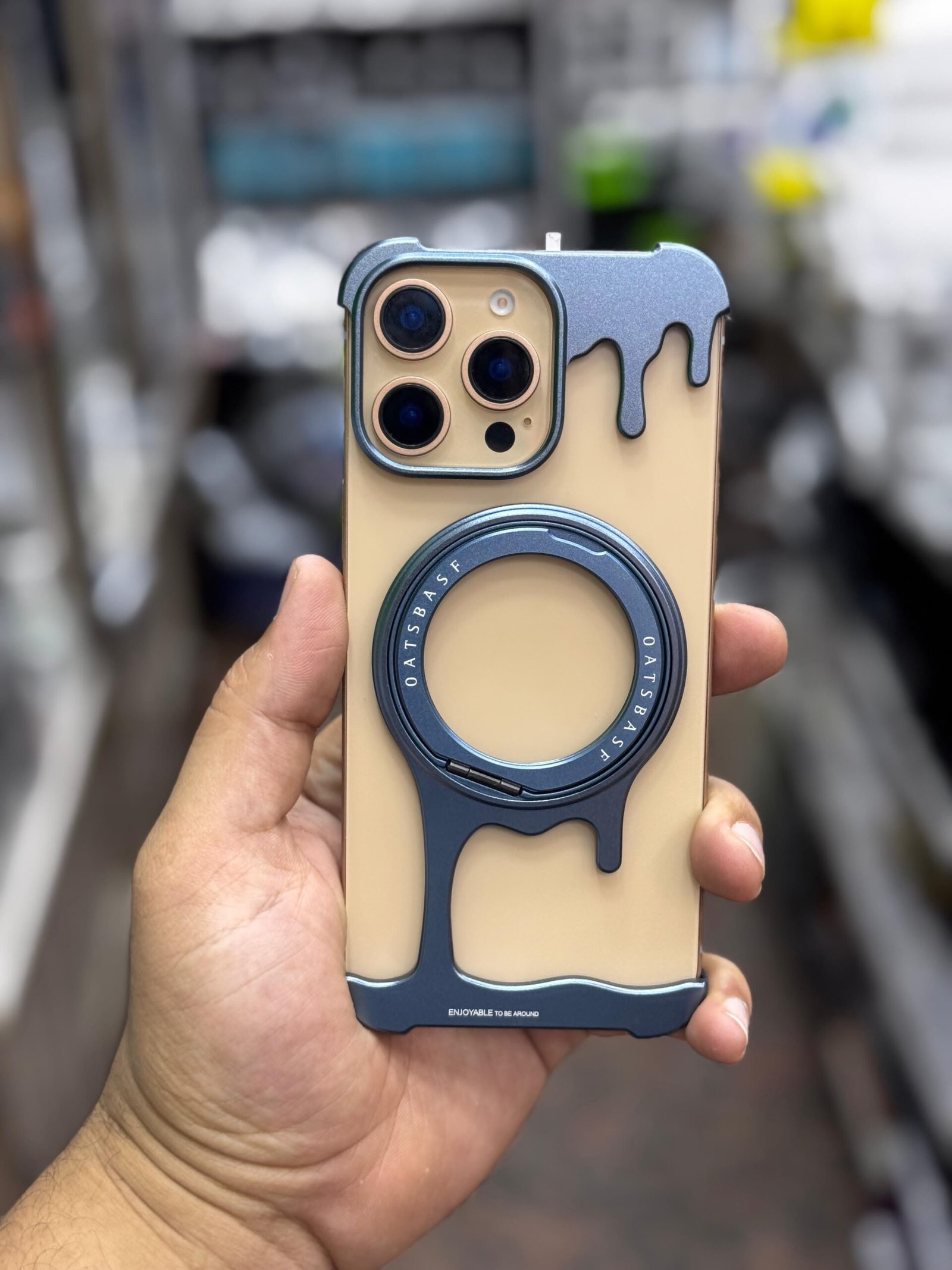 transparent magsafe stand for iphone - الصورة 6