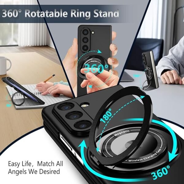 ⁦Magnetic Ring for Samsung Galaxy Z Fold⁩ - الصورة ⁦3⁩