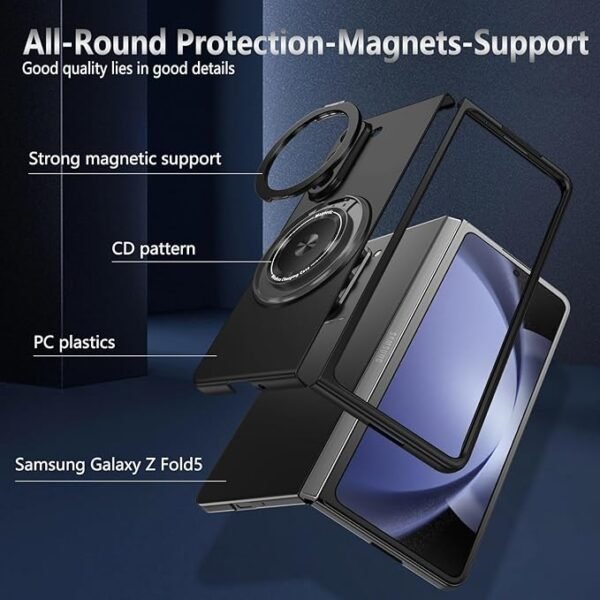 ⁦Magnetic Ring for Samsung Galaxy Z Fold⁩ - الصورة ⁦4⁩