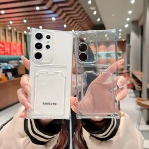 Case with card holder for samsung