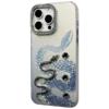 Snake Design with Rhinestone Frame Case