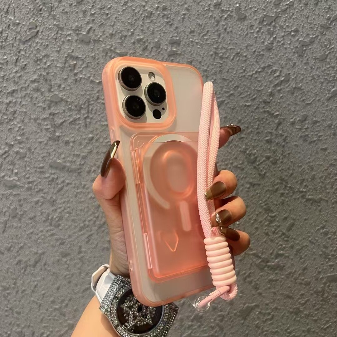 Transparent Magsafe wallet case for iphone - الصورة 21