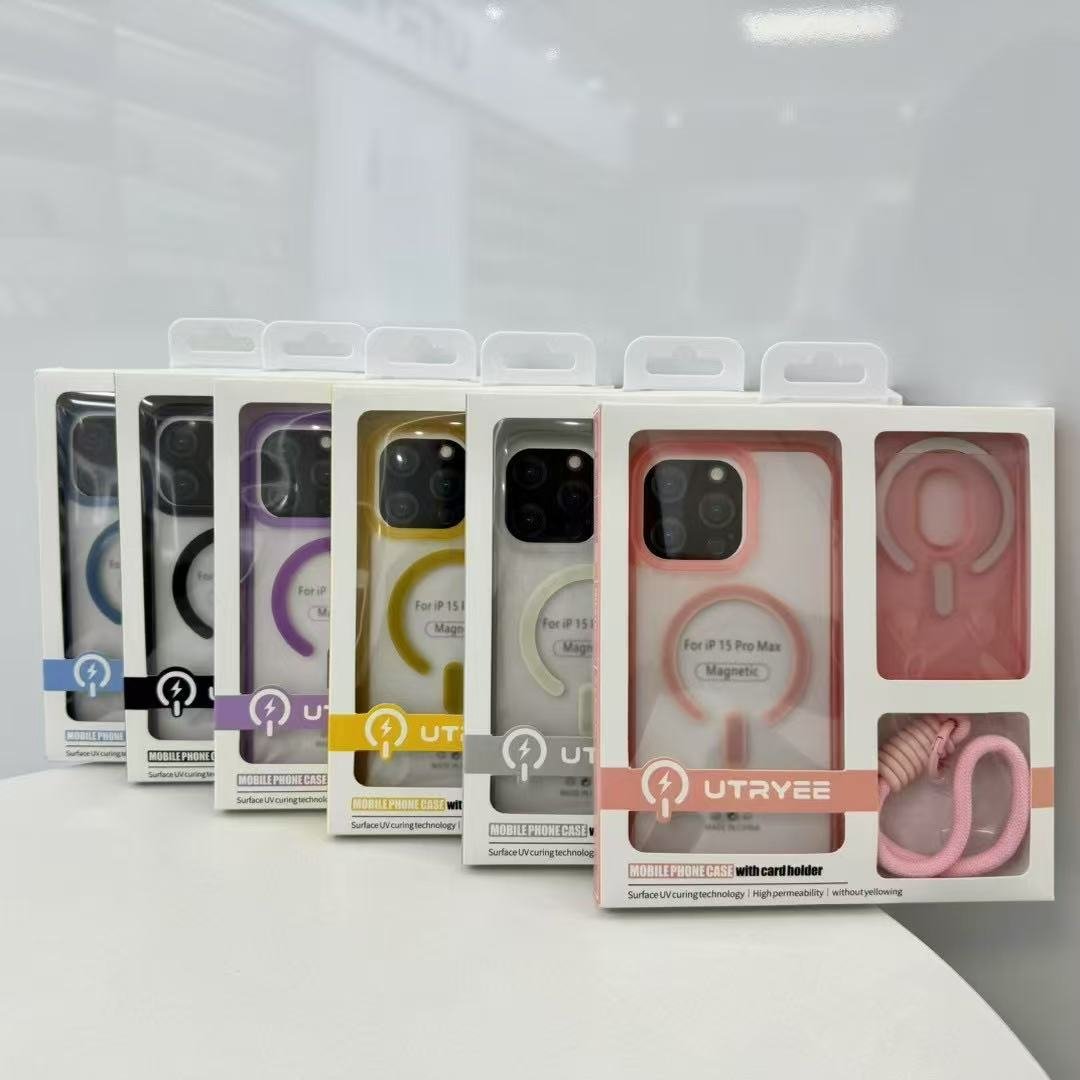 Transparent Magsafe wallet case for iphone - الصورة 6