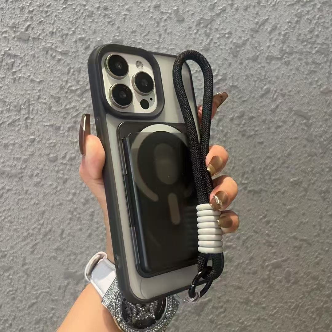 Transparent Magsafe wallet case for iphone - الصورة 15