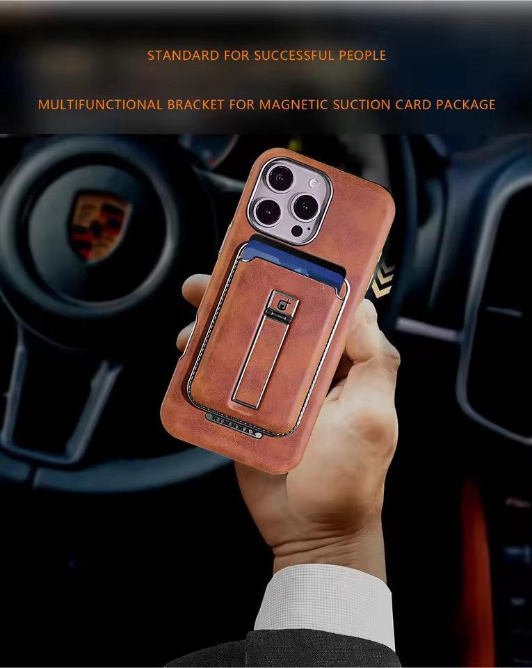 New leather wallet case for iphone - الصورة 9