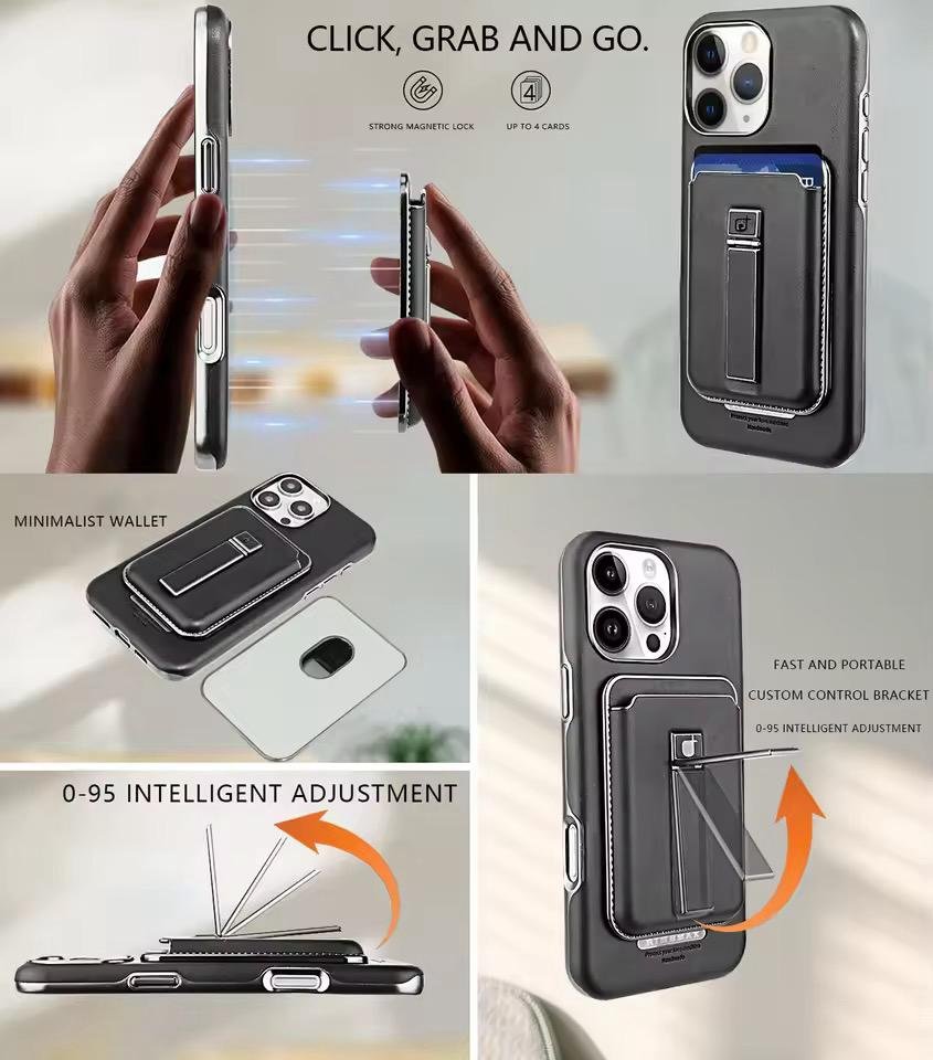 New leather wallet case for iphone - الصورة 6