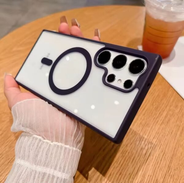 ⁦Magnetic Back Case Cover for Samsung⁩ - الصورة ⁦7⁩