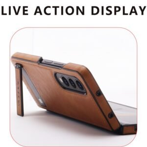 Poulka Leather stand case for samsung