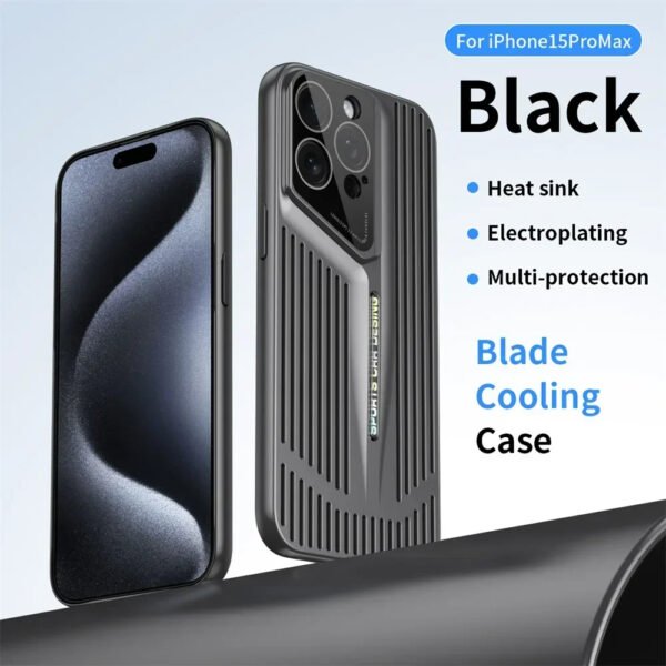 ⁦Blade Cooling Case For Iphone 16 PRomax⁩ - الصورة ⁦7⁩