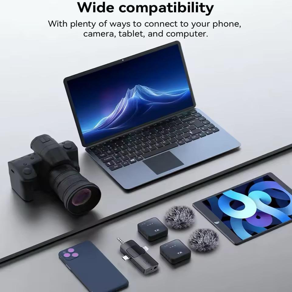 Wireless lavalier Microphone PD-WM11 - الصورة 4