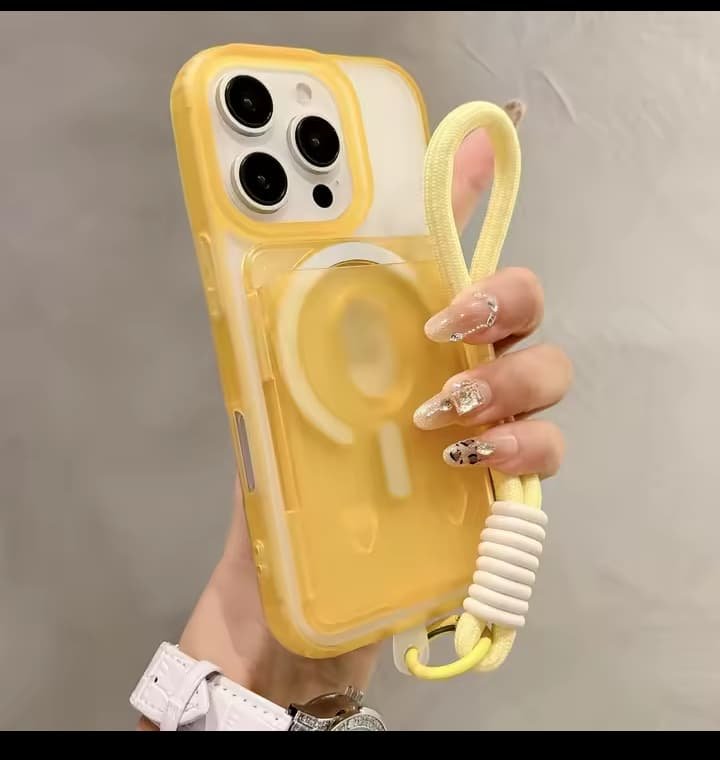 Transparent Magsafe wallet case for iphone - الصورة 7