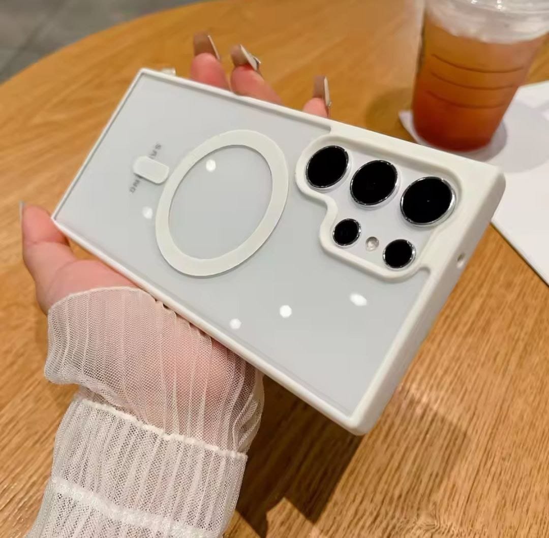 tranparent magsafe case cover for samsung - الصورة 6