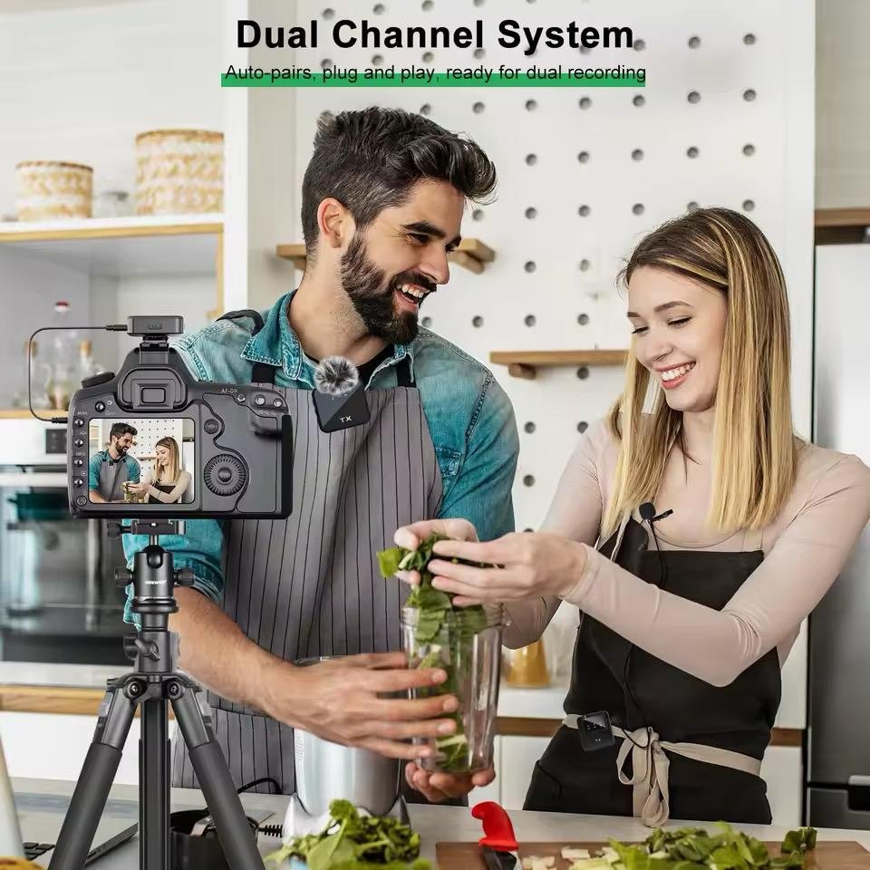 Wireless lavalier Microphone PD-WM11 - الصورة 5