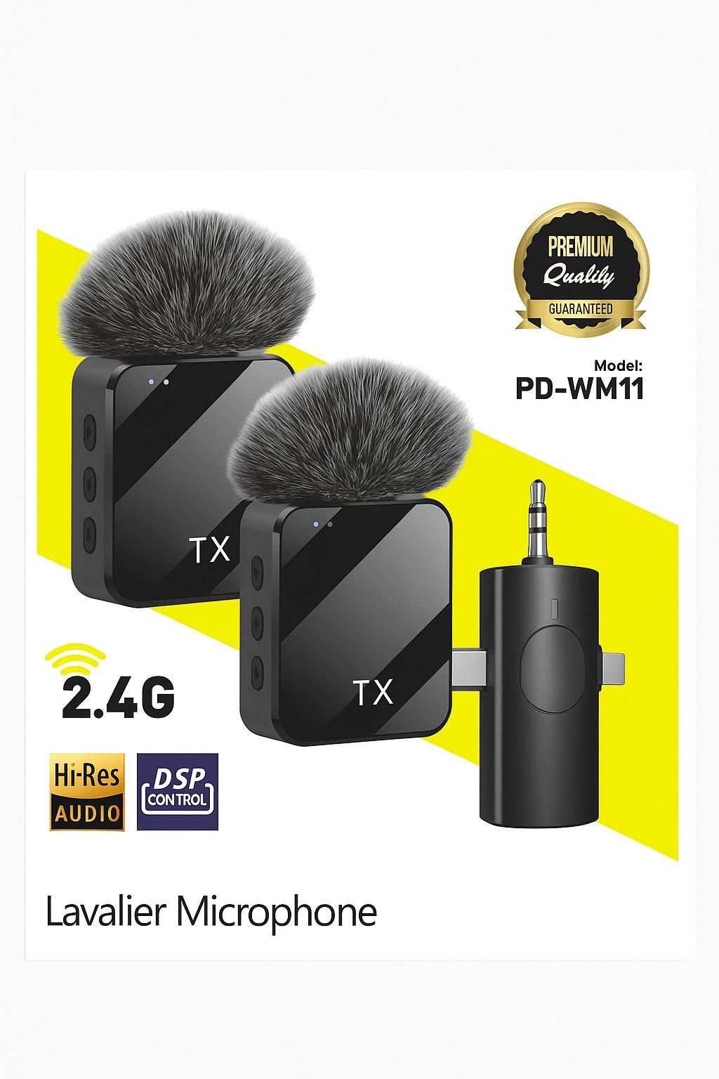 Wireless lavalier Microphone PD-WM11