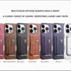 New leather wallet case for iphone